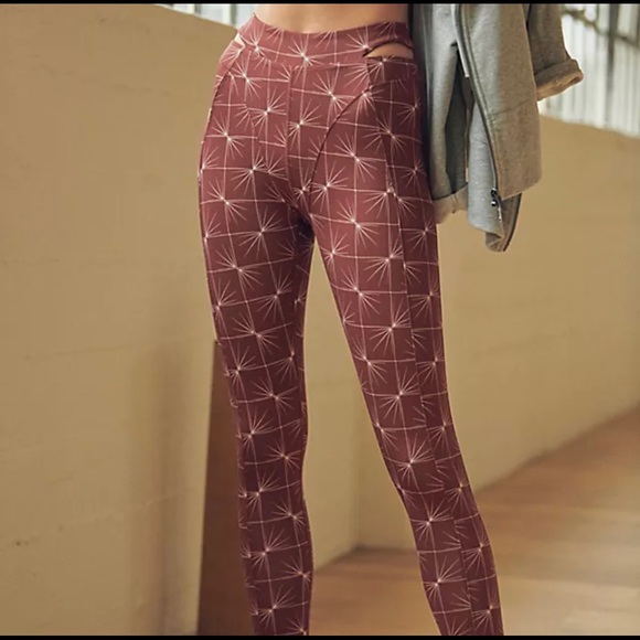 BNWT free people high rise ankle sneak peak leggings - Picture 1 of 5